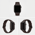 Parlent Strap Apple Watch - Full Grain Leather Patina – Magnetic Buckle, 42/44/45/49mm