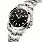 Parlent Averon - Men's Watch 38mm, Miyota Japan Quartz Movement, Waterproof 5ATM (50M), Stainless Steel