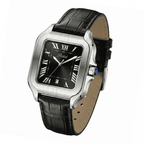 Parlent Portico - Men's Watches 36.50mm, Japan Quartz Movement, Waterproof 3ATM (30M), Stainless Steel