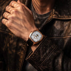 Parlent Valor - Men's Watches 36mm × 42.5mm, Miyota Japan 6P20 Quartz Movement, Waterproof 5ATM (50M), Stainless Steel