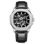 Parlent Gallant Vortex Edge - Men's Watch 42mm, Automatic Movement, Waterproof 5ATM (50M), Stainless Steel