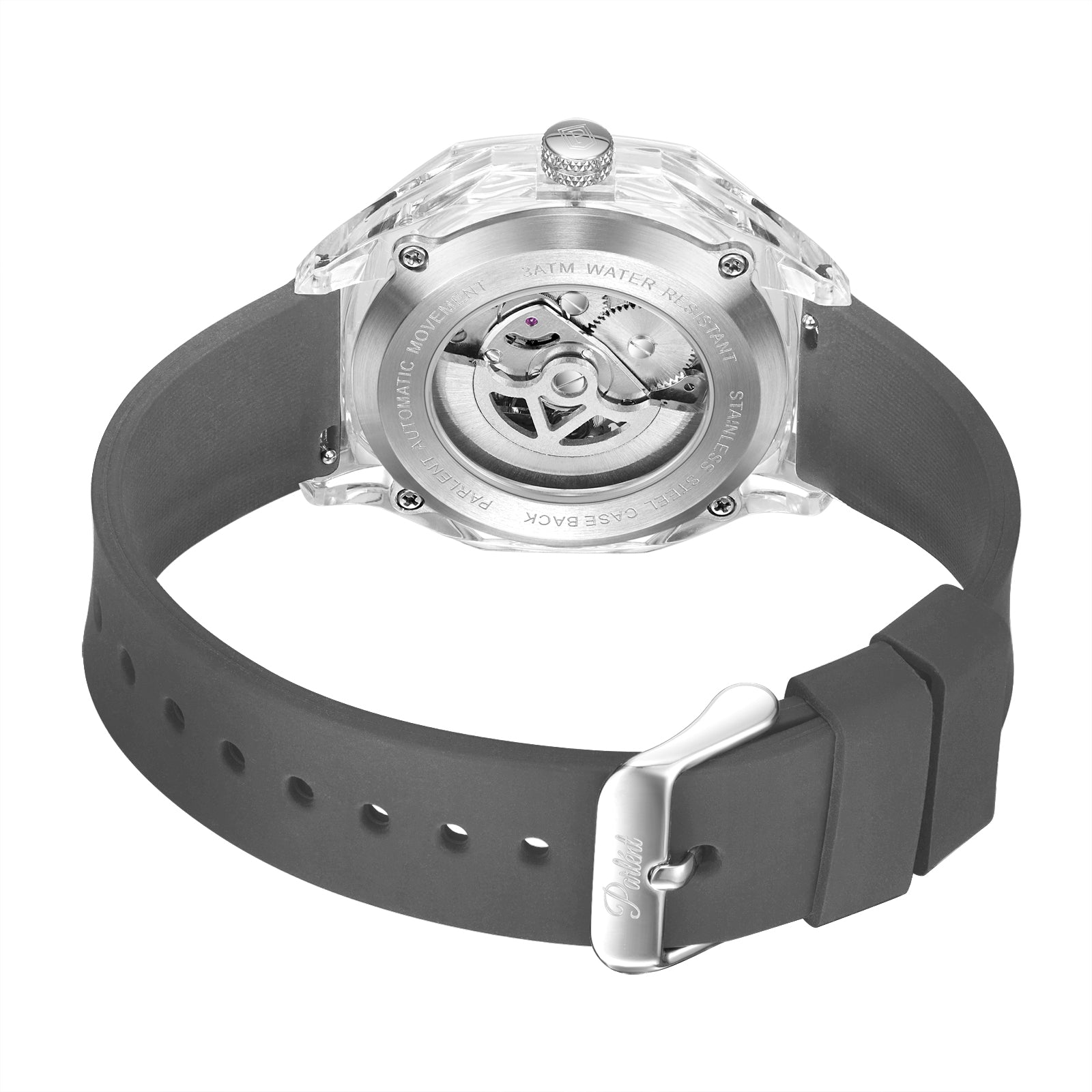 Parlent Gallant Lite - Men's Watch 42mm, Automatic Movement, Waterproof 5ATM (50M), Polycarbonate