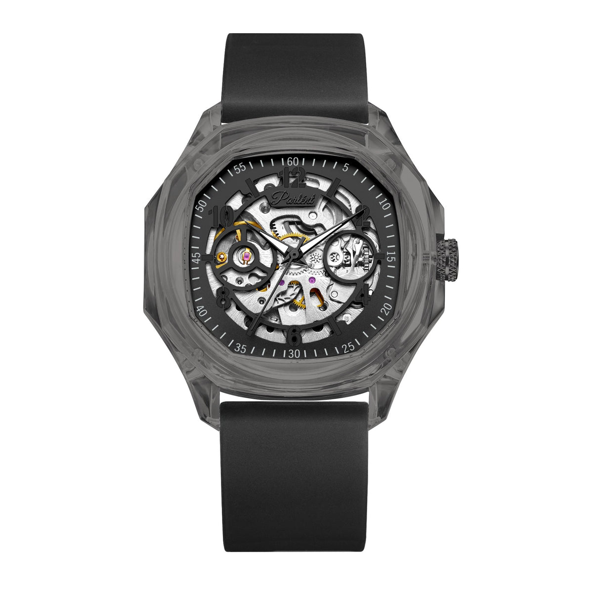 Parlent Gallant Lite - Men's Watch 42mm, Automatic Movement, Waterproof 5ATM (50M), Polycarbonate
