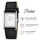 Parlent Blanco - Men's Watch 24 & 22mm, Japan Quartz Movement, Waterproof 3ATM (30M), Stainless Steel