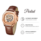 Parlent Gallant Femme - Woman's Watches 36mm, Automatic Movement, Waterproof 5ATM (50M), Stainless Steel