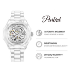 Parlent Gallant Lite Glacier - Men's Watch 42mm, Automatic Movement, Waterproof 5ATM (50M), Polycarbonate