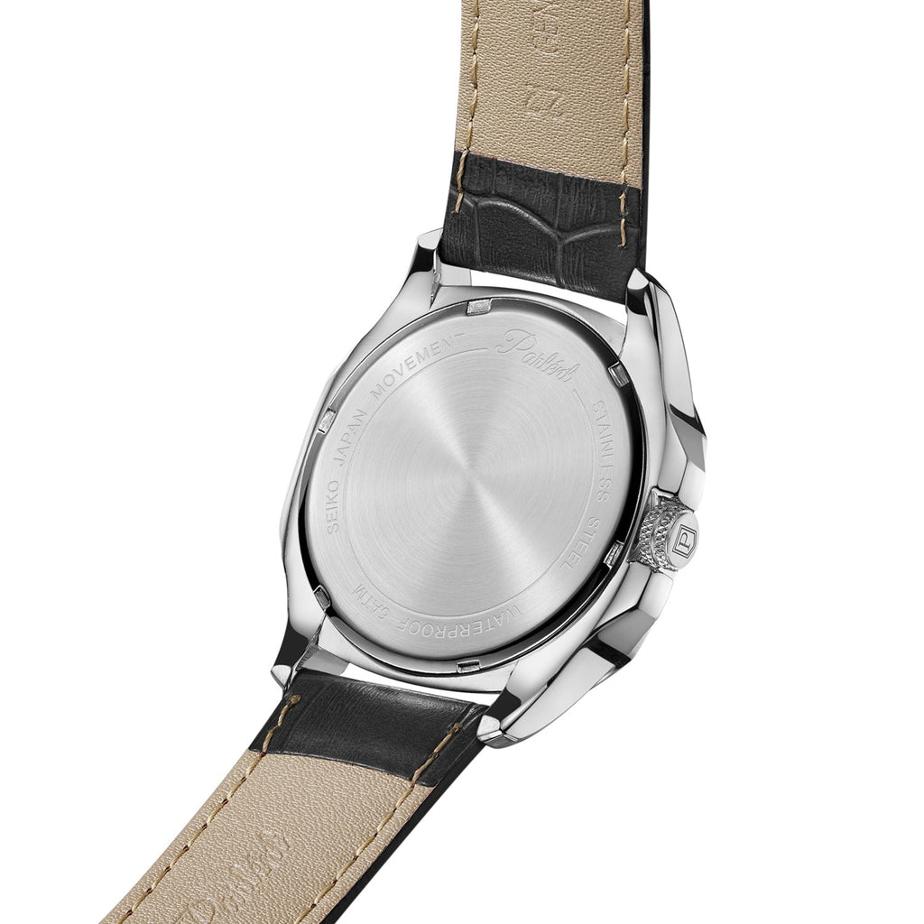 Parlent Phoenix - Men's Watch 42mm, Miyota Japan Quartz Movement, Waterproof 5ATM (50M), Stainless Steel