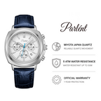 Parlent Nexis - Men's Watches 42mm, Japan Quartz Movement, Waterproof 5ATM (50M), Stainless Steel