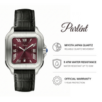 Parlent Portico - Men's Watches 36.50mm, Japan Quartz Movement, Waterproof 3ATM (30M), Stainless Steel
