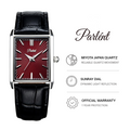 Parlent Prism - Men's Watch 25 x 34mm, Japan Quartz Movement, Waterproof 3ATM (30M), Stainless Steel