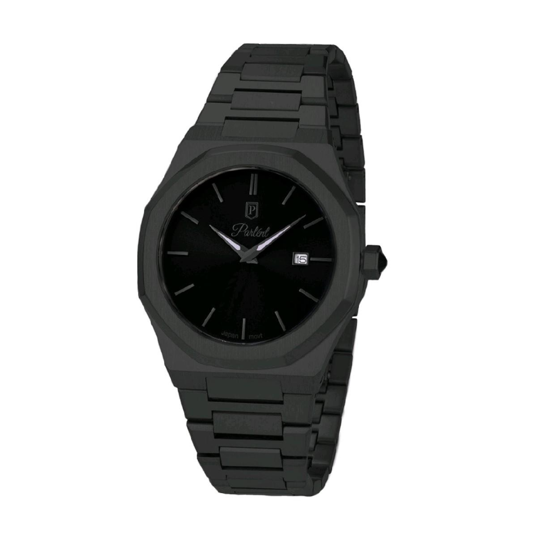 Parlent Palladium Femme Steel - Woman's Watches 34mm, Miyota Japan Quartz Movement, Waterproof 10ATM (100M), Stainless Steel