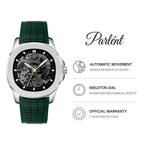 Parlent Radiant Automatic - Men's Watch 41mm, Automatic Movement, Waterproof 5ATM (50M), Stainless Steel
