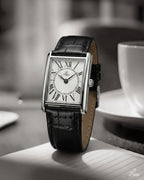 Parlent Recta - Men's Watch 30 x 41mm, Japan Seiko Quartz Movement, Waterproof 3ATM (30M), Stainless Steel