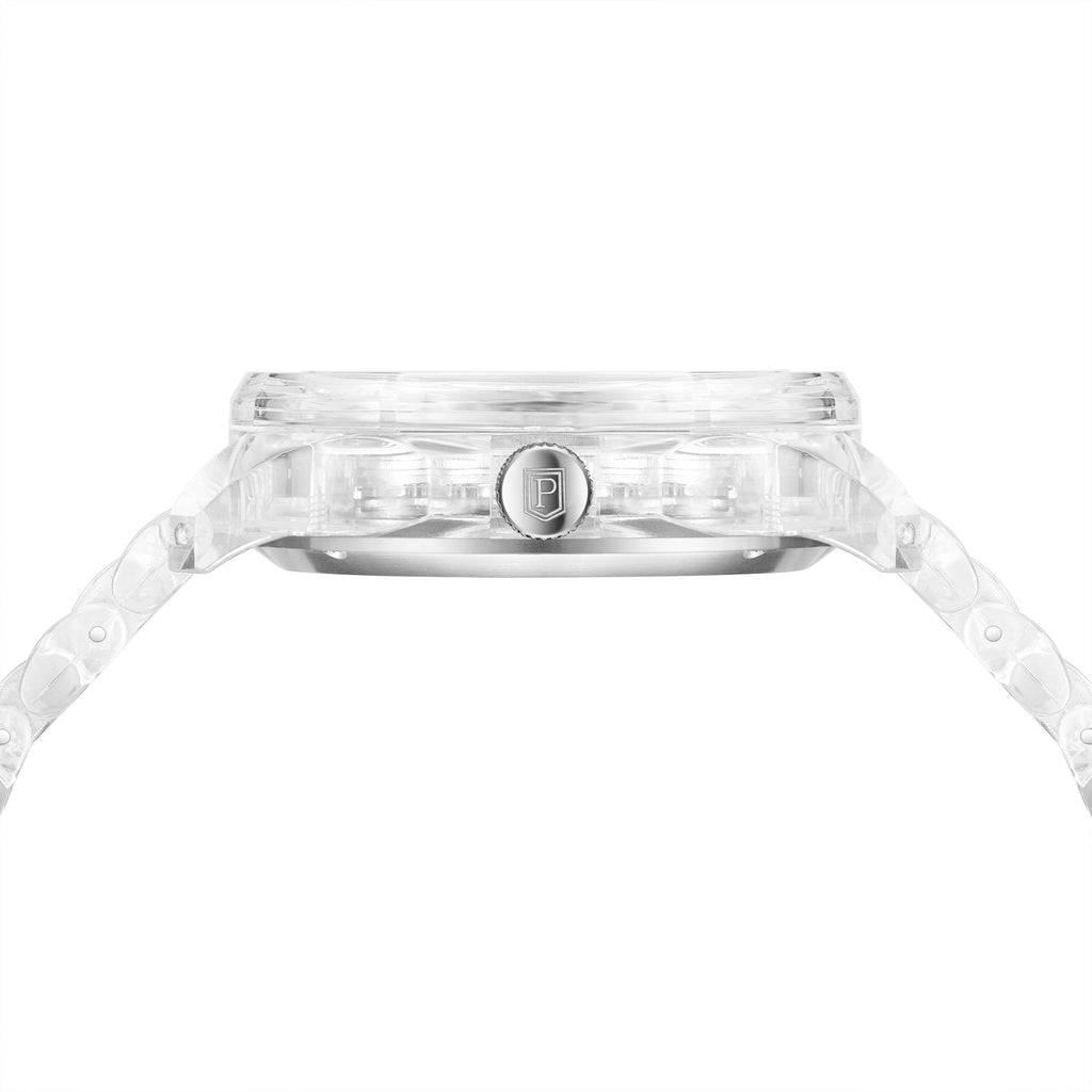 Parlent Gallant Lite Glacier - Men's Watch 42mm, Automatic Movement, Waterproof 5ATM (50M), Polycarbonate