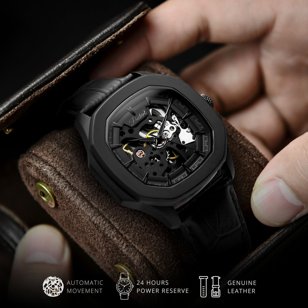 Parlent Gallant Phantom - Men's watch 42mm, Automatic Movement, Waterproof 5ATM (50M), Stainless Steel