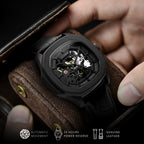 Parlent Gallant Phantom - Men's watch 42mm, Automatic Movement, Waterproof 5ATM (50M), Stainless Steel