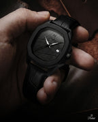 Parlent Gallant Graphite - Men's Watch 42mm, Miyota Japan Quartz Movement, Waterproof 5ATM (50M), Stainless Steel