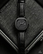 Parlent Gallant Graphite - Men's Watch 42mm, Miyota Japan Quartz Movement, Waterproof 5ATM (50M), Stainless Steel