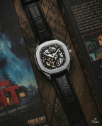 Parlent Gallant Prime - Men's Watches 42mm, Seagull ST1646 Automatic Movement, Waterproof 5ATM (50M), Stainless Steel