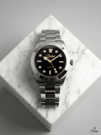 Parlent Averon - Men's Watch 38mm, Miyota Japan Quartz Movement, Waterproof 5ATM (50M), Stainless Steel