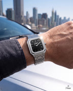 Parlent Cortez Prime - Men's Watch 40mm, Swiss Ronda 762 Quartz Movement, Waterproof 5ATM (50M), Stainless Steel