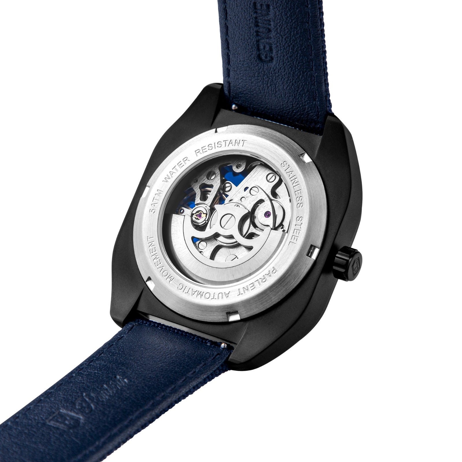 Parlent Auron - Men's Watches 39mm, Automatic Movement, Waterproof 5ATM (50M), Stainless Steel