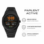 Parlent Palladium Active 2.0 - Men's Smartwatches 40mm, Waterproof 3ATM (30M), Stainless Steel