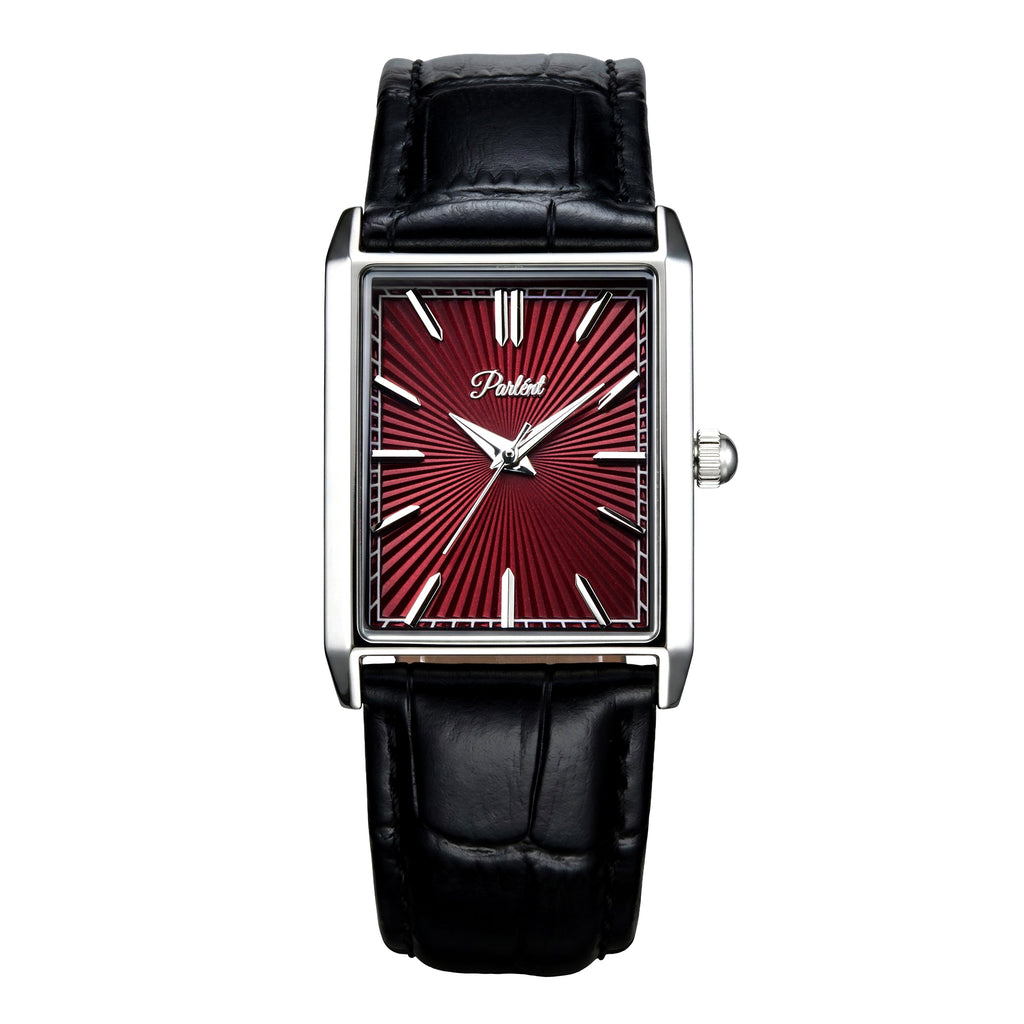 Parlent Prism - Men's Watch 25 x 34mm, Japan Quartz Movement, Waterproof 3ATM (30M), Stainless Steel