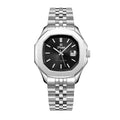 Parlent Gallant Terra - Men's Watch 42mm, Japan Quartz Movement, Waterproof 5ATM (50M), Stainless Steel