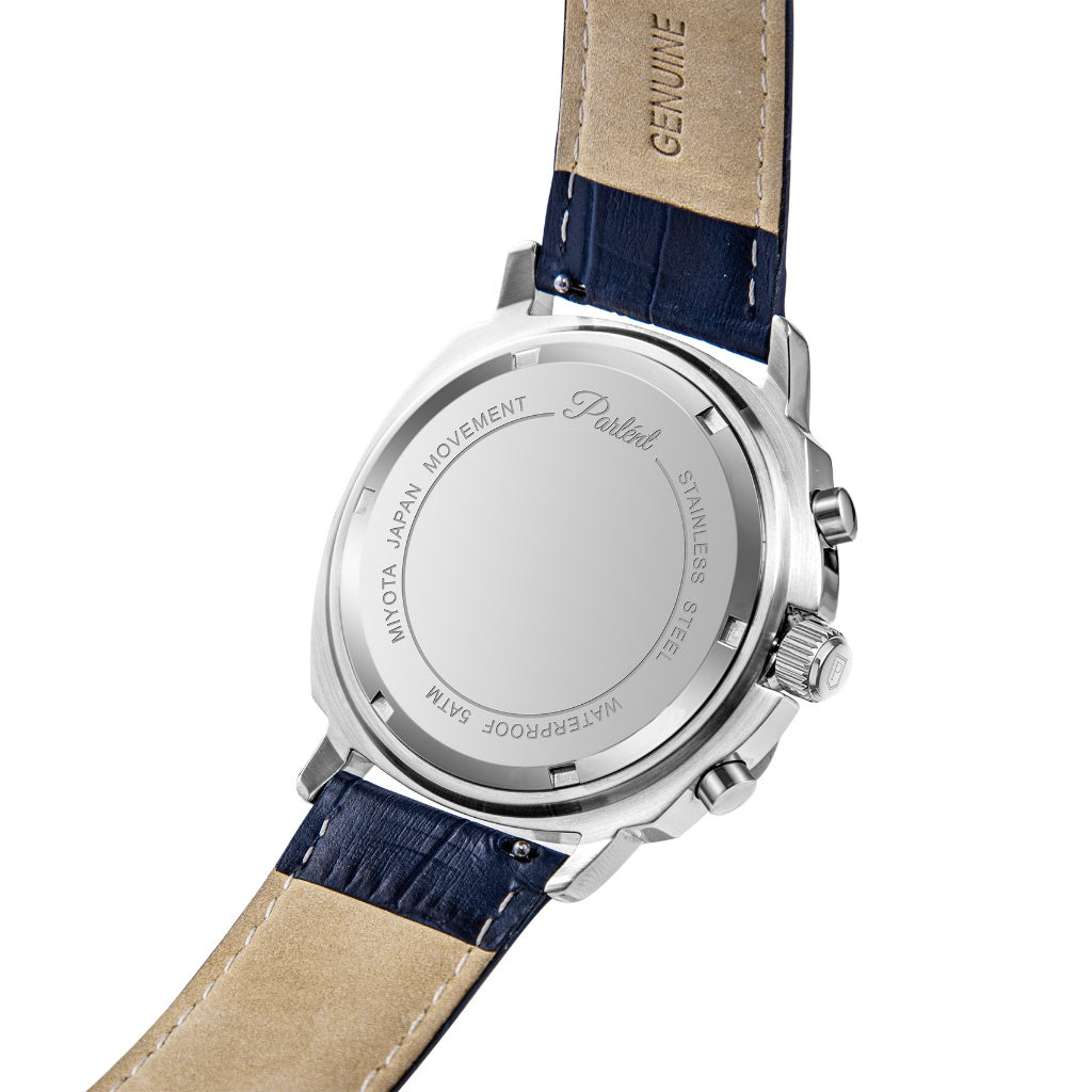 Parlent Nexis - Men's Watches 42mm, Japan Quartz Movement, Waterproof 5ATM (50M), Stainless Steel