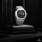 Parlent Gallant Terra - Men's Watch 42mm, Japan Quartz Movement, Waterproof 5ATM (50M), Stainless Steel