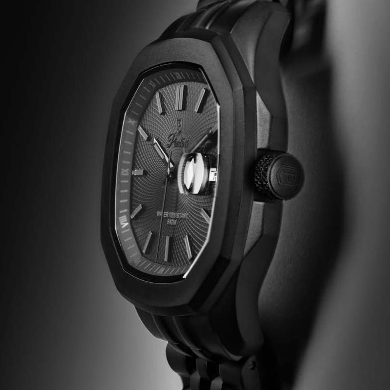 Parlent Gallant Terra - Men's Watch 42mm, Japan Quartz Movement, Waterproof 5ATM (50M), Stainless Steel