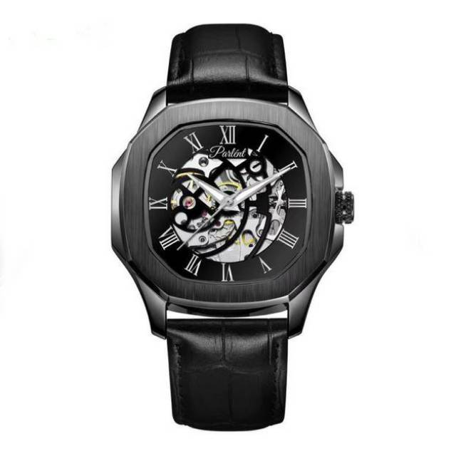 Parlent Gallant Vortex - Men's Watch 42mm, Automatic Movement, Waterproof 5ATM (50M), Stainless Steel