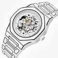Parlent Palladium Sketch Automatic - Men's Watch 40mm, Automatic Movement, Waterproof 3ATM (30M), Polycarbonate
