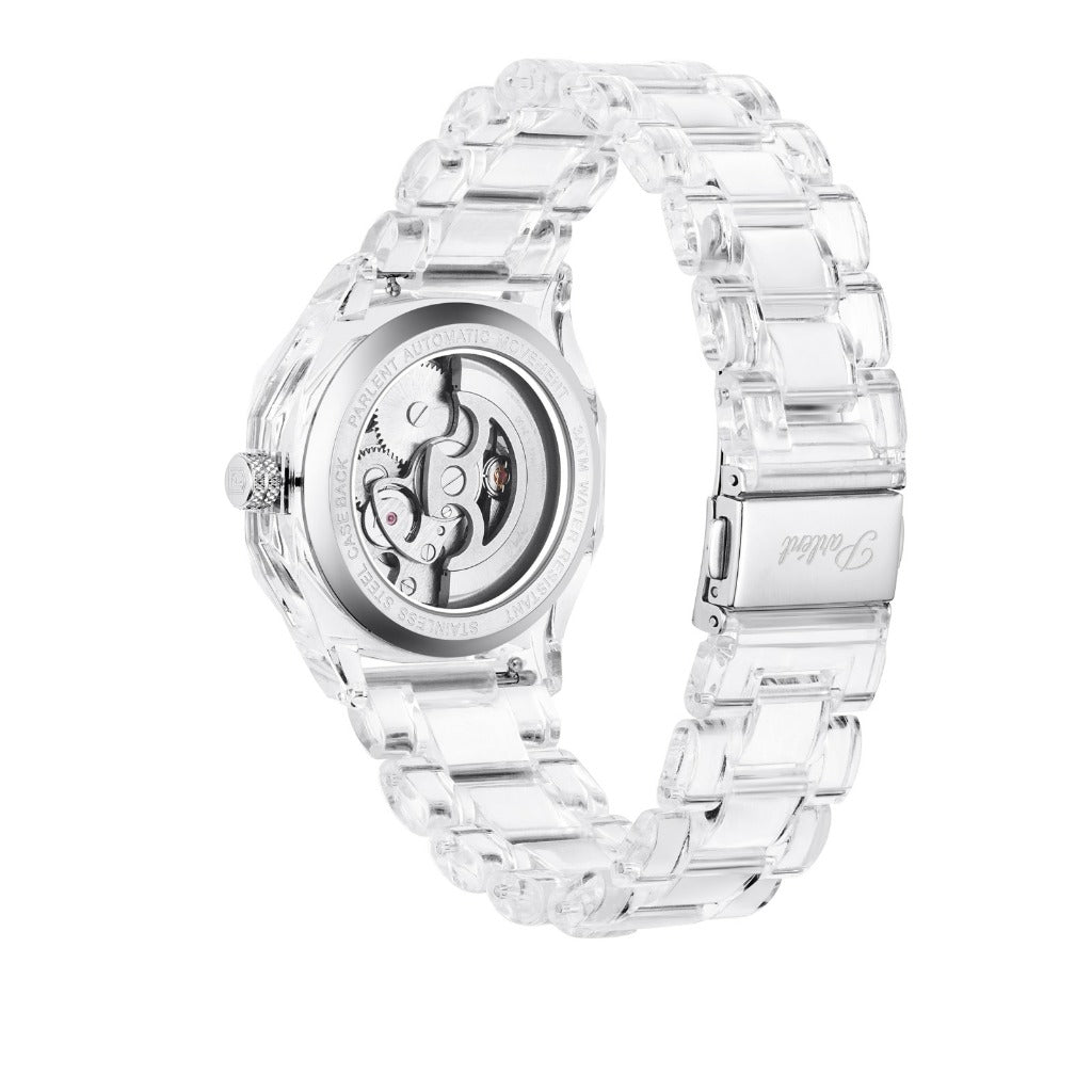 Parlent Gallant Lite Glacier Femme - Woman's Watch 36mm, Automatic Movement, Waterproof 3ATM (30M), Polycarbonate