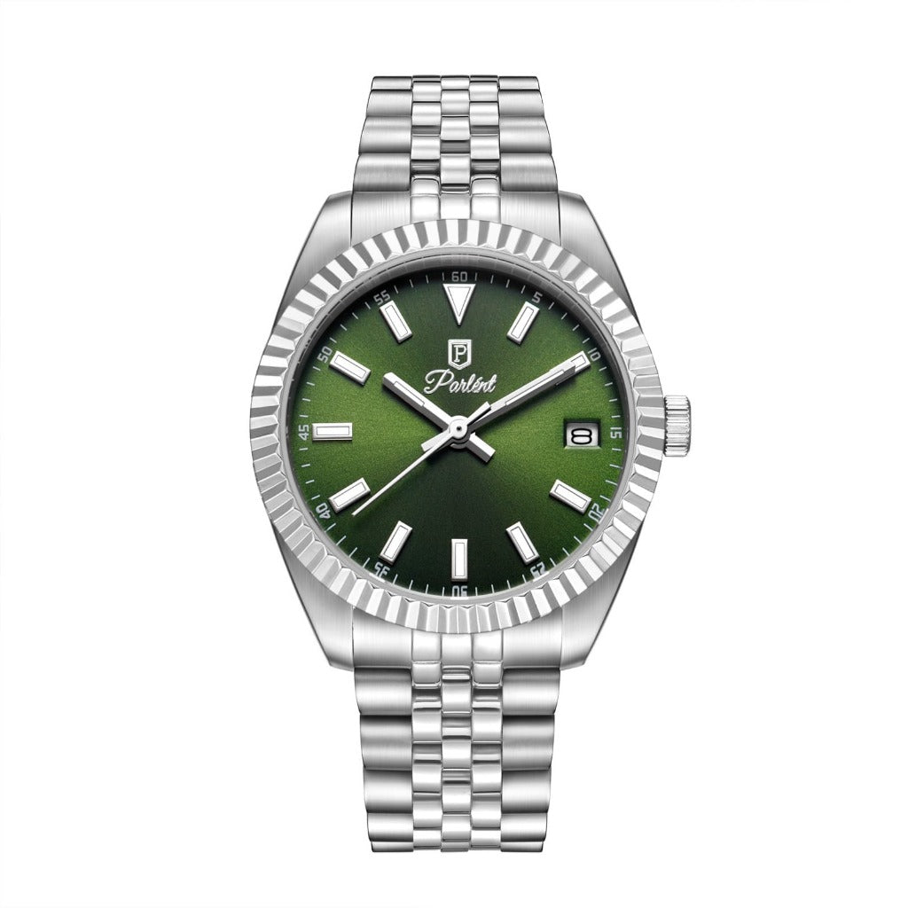 Parlent Imperial - Men's Watches 40mm, Japan Quartz Movement, Waterproof 5ATM (50M), Stainless Steel