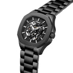 Parlent Gallant Vortex Edge Steel - Men's Watch 42mm, Automatic Movement, Waterproof 5ATM (50M), Stainless Steel