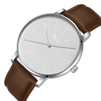 Parlent Uno - Men's Watch 40mm, Japan Quartz Movement, Waterproof 3ATM (30M), Stainless Steel
