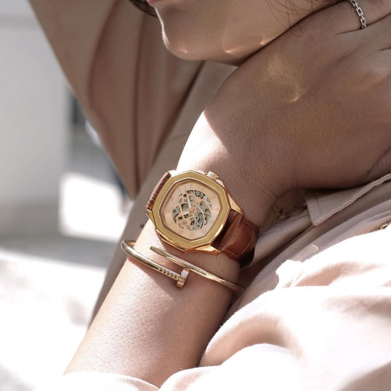 Parlent Gallant Femme - Woman's Watches 36mm, Automatic Movement, Waterproof 5ATM (50M), Stainless Steel