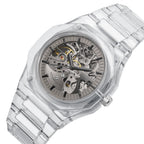Parlent Palladium Lite Glacier - Men's Watch 40mm, Automatic Movement, Waterproof 3ATM (30M), Polycarbonate