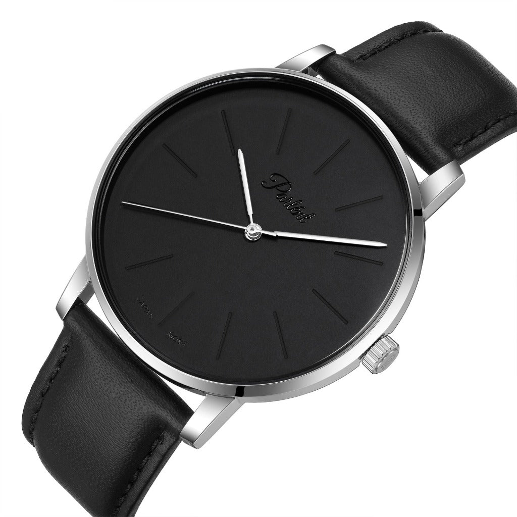 Parlent Uno - Men's Watch 40mm, Japan Quartz Movement, Waterproof 3ATM (30M), Stainless Steel