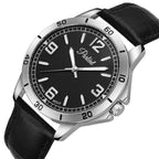 Parlent Geo - Men's Watch 40mm, Japan Quartz Movement, Waterproof 3ATM (30M), Stainless Steel