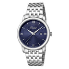 Parlent Lumos - Men's Watch 40mm, Japan Quartz Movement, Waterproof 3ATM (30M), Stainless Steel
