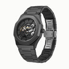 Parlent Palladium Phantom Steel - Men's Watch 40mm, Automatic Movement, Waterproof 5ATM (50M), Stainless Steel