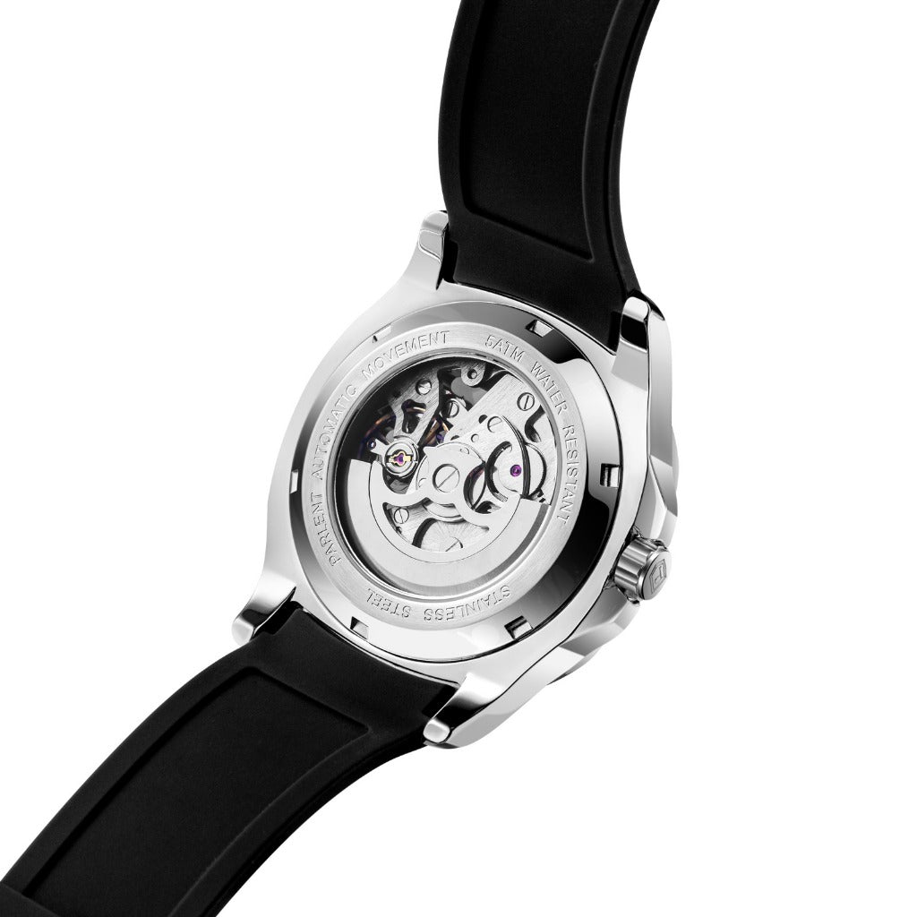 Parlent Radiant Automatic - Men's Watch 41mm, Automatic Movement, Waterproof 5ATM (50M), Stainless Steel