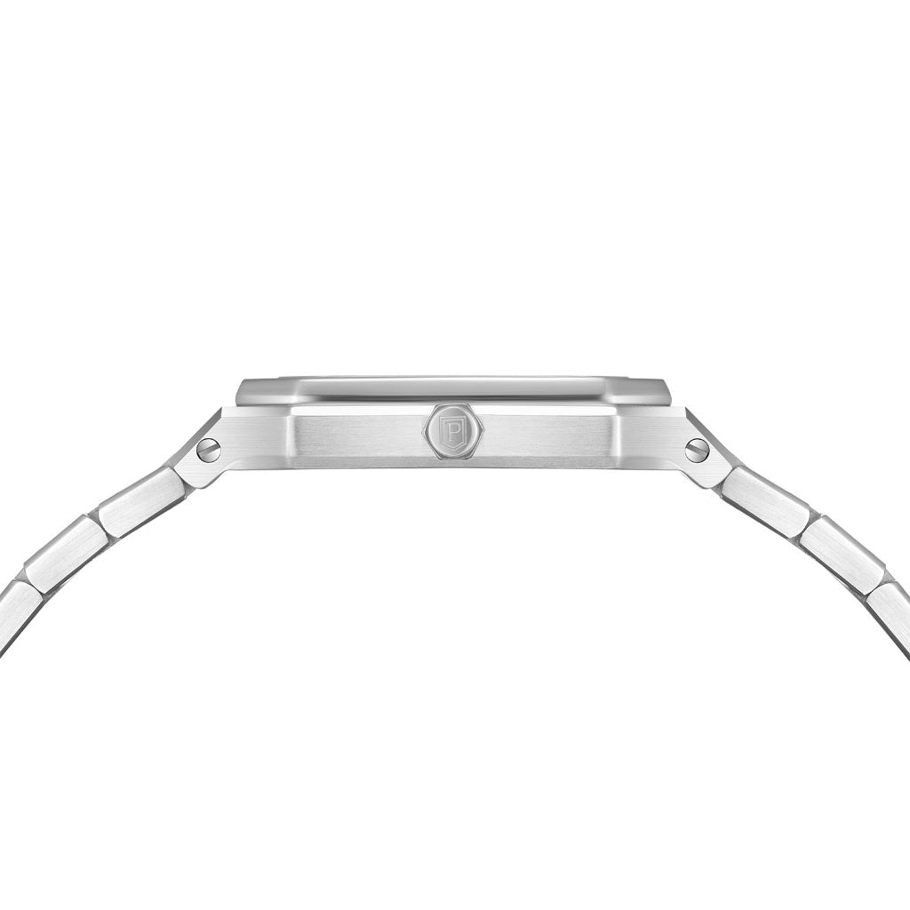 Parlent Cortez Prime - Men's Watch 40mm, Swiss Ronda 762 Quartz Movement, Waterproof 5ATM (50M), Stainless Steel