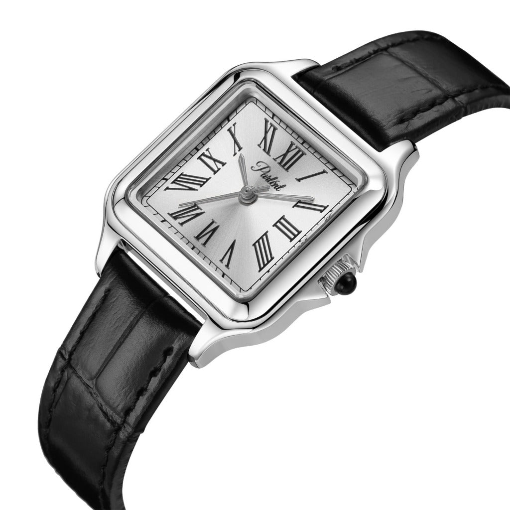Parlent Quadra - Men's Watch 36mm & 26mm, Japan Quartz Movement, Waterproof 3ATM (30M), Stainless Steel