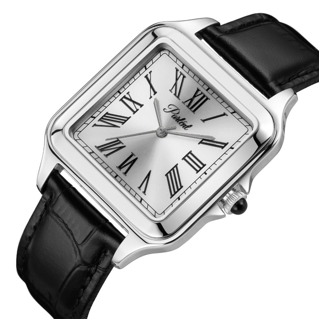 Parlent Quadra - Men's Watch 36mm & 26mm, Japan Quartz Movement, Waterproof 3ATM (30M), Stainless Steel