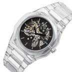 Parlent Palladium Lite Glacier - Men's Watch 40mm, Automatic Movement, Waterproof 3ATM (30M), Polycarbonate