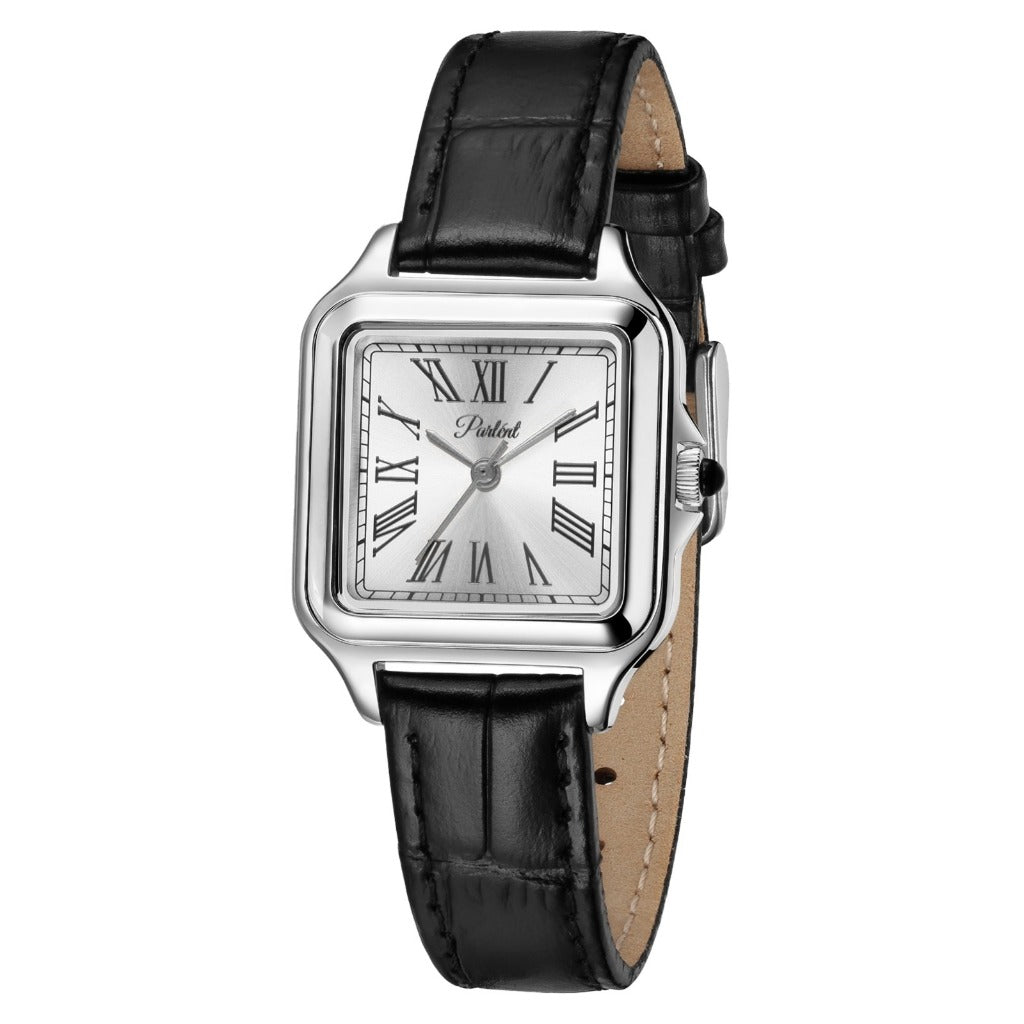 Parlent Quadra - Men's Watch 36mm & 26mm, Japan Quartz Movement, Waterproof 3ATM (30M), Stainless Steel